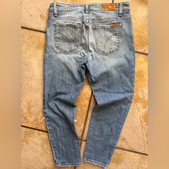 Joe's Jeans Women’s Distressed Mid Rise Slouchy Baggy Ankle Jeans Denim‎ Size 26 - Picture 4 of 7